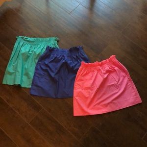 J. crew skirts size 0 bundle
